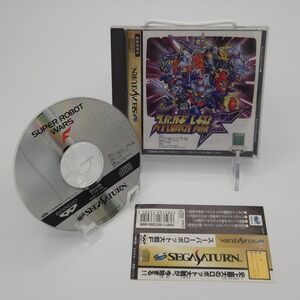 Super Robot Wars F - Sega Saturn Japan - CIB w/ Obi/ Spine - Tested - US Shipper